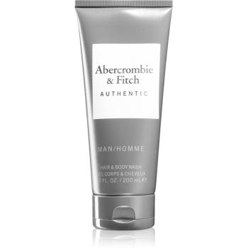 Abercrombie & Fitch Authentic gel de dus pentru corp si par pentru bărbați 200 ml