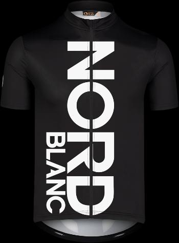 Ciclism masculin jersey Nordblanc Siglă negru NBSMF7433_CRN