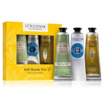 LOccitane En Provence Set cadou pentru îngrijirea mâinilor Soft Hand Trio