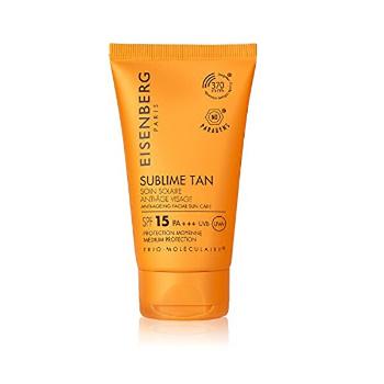 Eisenberg Pleť AC Rid de protecție solară SPF 15 ( Anti-Ageing Facial Sun Care ) pentru ( Anti-Ageing Facial Sun Care ) 50 ml