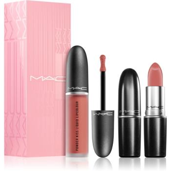 MAC Cosmetics  Powder Kiss Lip Kit: Like a Daughter set de cosmetice (pentru femei)