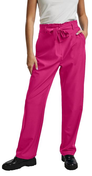 Pieces Pantaloni de damă PCBOSS 17133543 Beetroot Purple XS