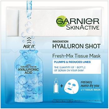 Garnier Masca textilă cu acid hialuronic pentru piele hidratată și strânsă ( Fresh Mix Tissue Mask) 33 g