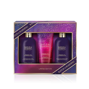 Baylis & Harding Set de îngrijire corporală Smochin & Rodie 3 buc