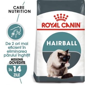 Royal Canin Hairball Care Adult, pachet economic hrană uscată pisici, limitarea ghemurilor de blană, 10kg x 2