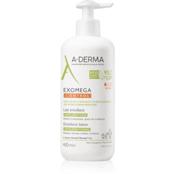 A-Derma Exomega Control lapte de corp impotriva iritatiilor si mancarimilor 400 ml