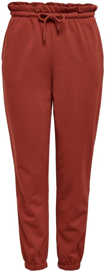 ONLY CARMAKOMA Pantaloni de trening pentru femeiCARLESS LIFE Regular Fit 15244044 RoastedRusset XL/XXL