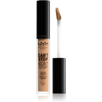 NYX Professional Makeup Can't Stop Won't Stop corector lichid culoare 7.5 Soft Beige 3.5 ml