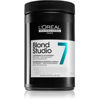 L’Oréal Professionnel Blond Studio Lightening Clay Powder pudra decoloranta fără amoniac 500 g