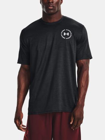 Under Armour UA Training Vent Graphic SS Tricou Negru