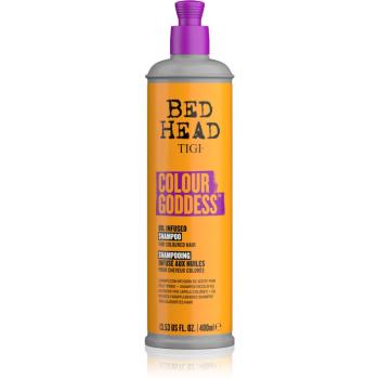 TIGI Bed Head Colour Goddess sampon pe baza de ulei pentru par vopsit sau suvitat 400 ml