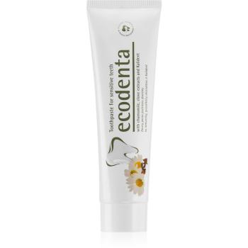 Ecodenta Green Sensitivity Relief pasta de dinti pentru dinti sensibili cu flor aroma Chamomile/Clove 100 ml