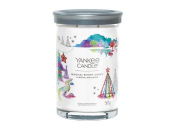 Yankee Candle Lumânare aromatică Signature pahar mare Magical Bright Lights 567 g