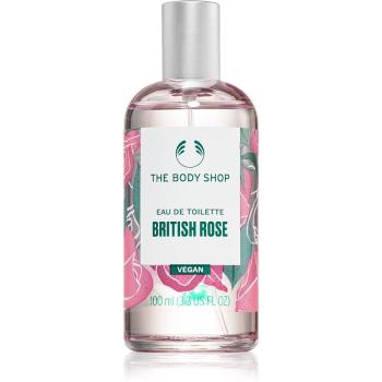 The Body Shop British Rose Eau de Toilette cu arome florale pentru femei 100 ml