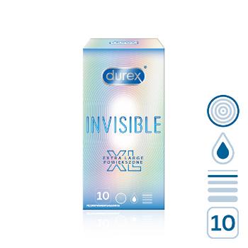 Durex Prezervative Invisible XL 10 buc.