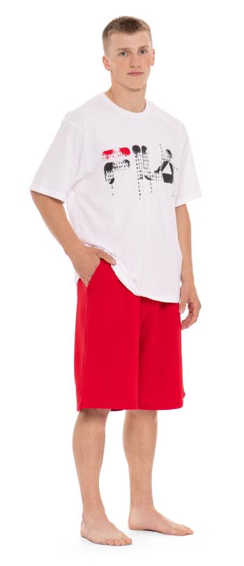 Fila Set pentru bărbați - tricou și pantaloni scurți FPS1101-496 L