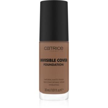 Catrice Invisible Cover Foundation makeup lichid cu efect matifiant culoare 055W 30 ml