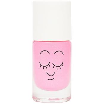 Nailmatic  Kids lac de unghii pentru copii culoare Dolly - neon pink pearl 8 ml