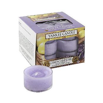 Yankee Candle Lumânare-pastilă aromatică Lemon Lavender 12 x 9,8 g