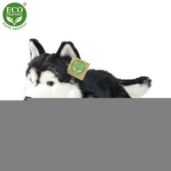 Jucărie pluș Câine Husky Rappa, 36 cm ECO-FRIENDLY