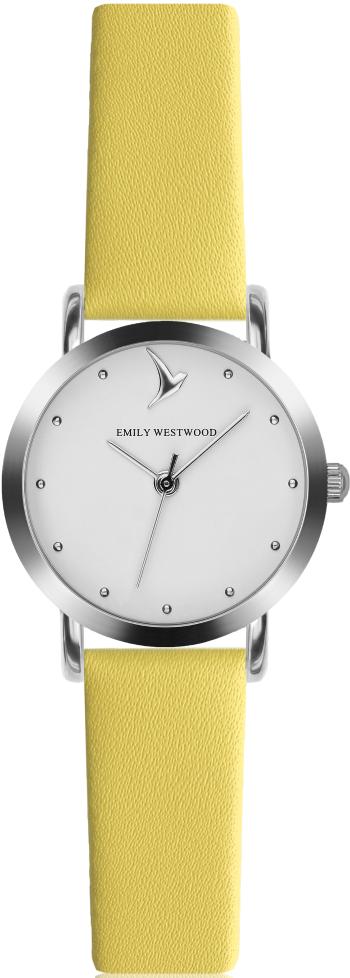 Emily Westwood Tiny Silver Classic Yellow Leather EAJ-5514S