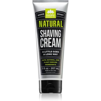 Pacific Shaving Natural Shaving Cream cremă pentru bărbierit 207 ml