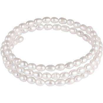JwL Luxury Pearls Brațară confecționate din adevărate perle albe JL0569