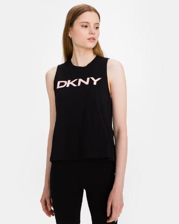 DKNY Sollip Logo Maiou Negru