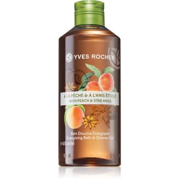 Yves Rocher Peach & Star Anise Gel de duș energizant 400 ml