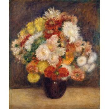 Reproducere tablou Auguste Renoir - Bouquet of Chrysanthemums, 55 x 70 cm