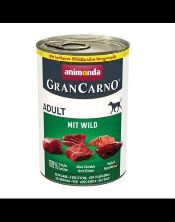 ANIMONDA GranCarno Adult vanat 400g conserva pentru caini