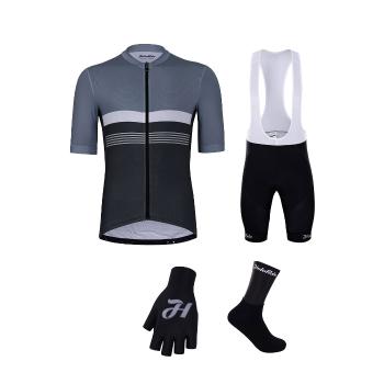 
                 HOLOKOLO Mega set de ciclism - SPORTY - gri/negru 
            