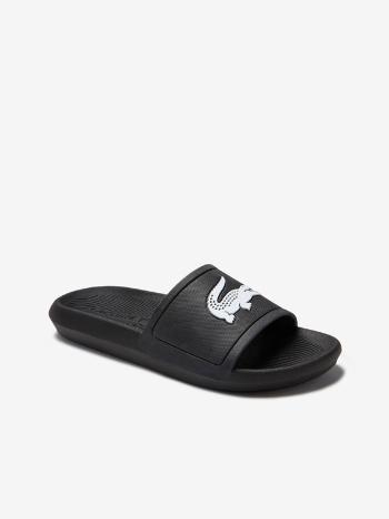 Lacoste Croco Slide Papuci Negru