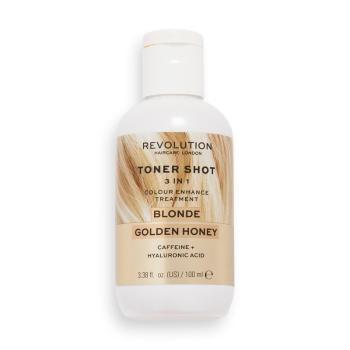 Revolution Haircare Culoare revigorantă pentru păr blond Blonde Golden Honey (Toner Shot) 100 ml