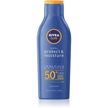 Nivea Sun Protect & Moisture lotiune hidratanta SPF 50+ 200 ml