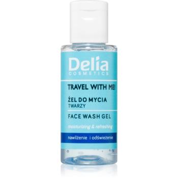 Delia Cosmetics Travel with me gel de curățare faciale 50 ml