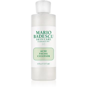 Mario Badescu Acne Facial Cleanser gel de curățare pentru tenul gras, predispus la acnee 177 ml