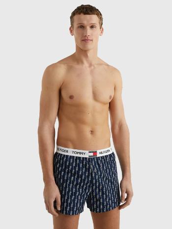 Tommy Hilfiger Tommy 85 Woven Boxer Print Boxeri Albastru