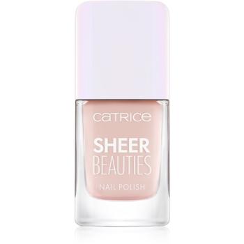 Catrice Sheer Beauties lac de unghii culoare 020 - Roses Are Rosy 10,5 ml