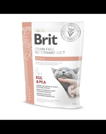 BRIT Veterinary Diets Cat Renal 400 g Hrana uscata pisici care sufera de insuficienta renala