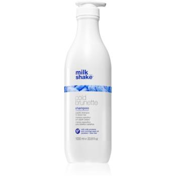 Milk Shake Cold Brunette șampon pentru neutralizarea tonurilor de galben pentru nuante de par castaniu 1000 ml