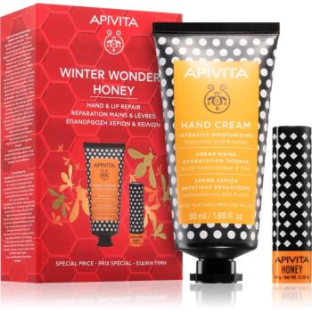 Apivita Hand Care Winter Wonders Honey set cadou de Crăciun (Bio-Eco Product, 100% Natural Derived Ingredients)