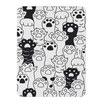 Covor pentru copii negru-alb 80x140 cm Happy Paws – Oyo Concept