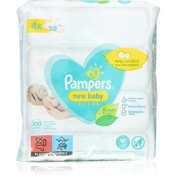 Pampers New Baby Șervețele umede pentru copii 4x50 buc