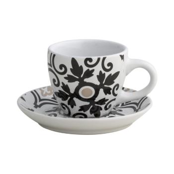 Set 2 cești pentru espresso din gresie ceramică Brandani Alhambra