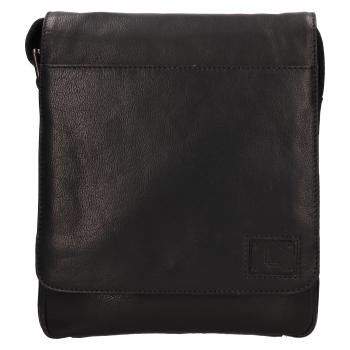 Lagen Geantă crossbody din piele pentru bărbați 290603 BLK