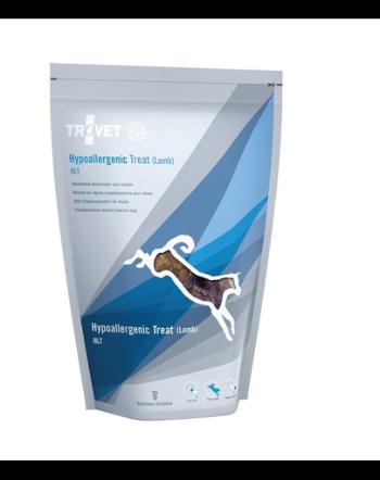 TROVET Hypoallergenic Treat Lamb HLT recompense caini, cu miel 250 g