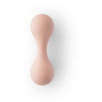 Mushie Silicone Rattle Toy jucărie zornăitoare Blush 1 buc