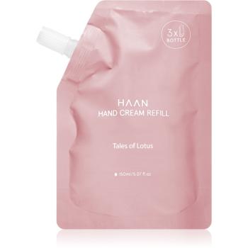 HAAN Hand Care Hand Cream crema de maini cu absorbtie rapida cu probiotice Refil Tales of Lotus 150 ml