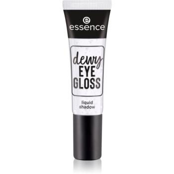 Essence dewy EYE GLOSS farduri de ochi strălucitoare culoare 01 Crystal Clear 8 ml